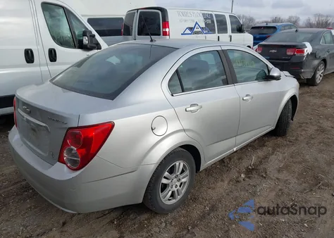 2012 Chevrolet Sonic 2Lt z USA, uszkodzony, nr VIN 1G1JC5SH2C4120593